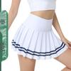 Быстросохнущая плиссированная спортивная юбка с защитой от просвечивания для бега, йоги, тенниса, бадминтона и гольфа
