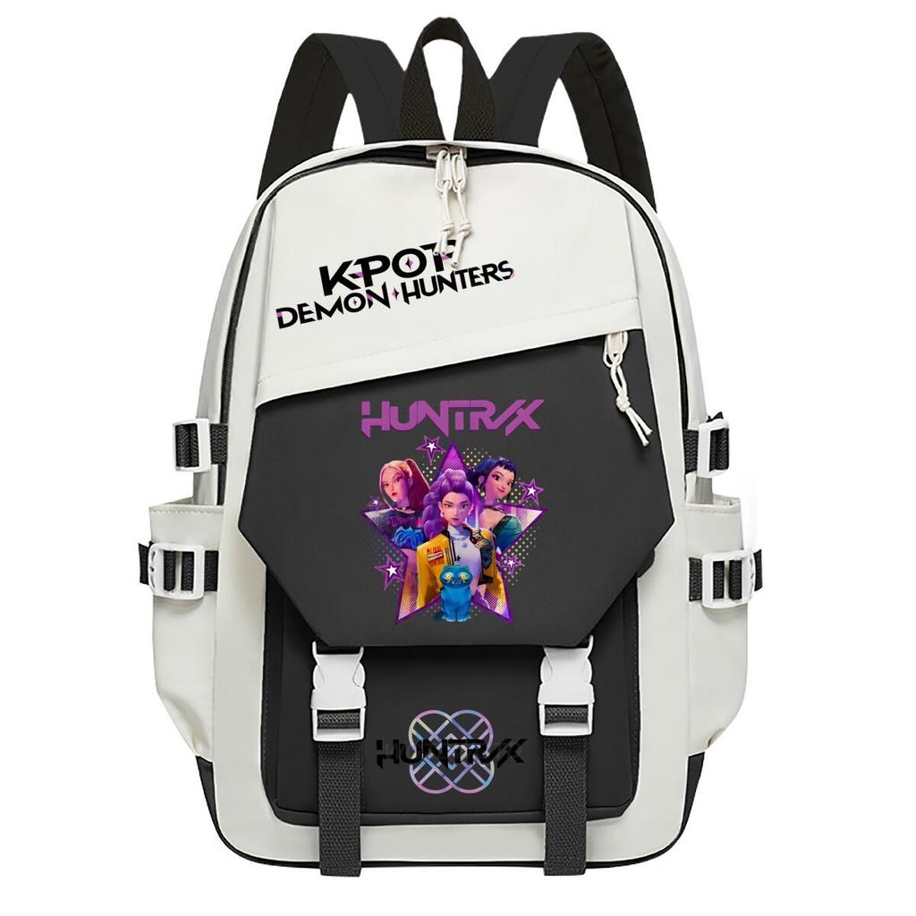 Горячая Распродажа Demon Hunters KPop Demon Hunters Периферийный Рюкзак Большой Вместимости Студенческий Рюкзак
