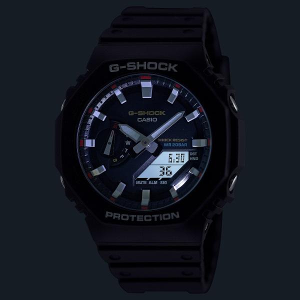 Casio Новые часы серии 2100 G-Shock Аналогово-цифровые GA-2100RL-1AJF Мужские