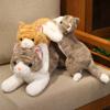 Cute Realistic Cat Plush Toy Ornament Pillow Playroom Decor Present Birthday