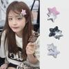 Trendy Y2K Star Hairpin: Cute Millennial & Celebrity-Inspired Side Bangs Clip, Japanese & Korean Style