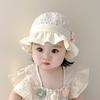 Шляпа для девочки Тонкие солнцезащитные шляпы с широкими полями Солнцезащитная шляпа для ребенка Рыбацкая шляпа