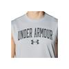 Under Armour Tech Comfortable Casual Soft Skin-Friendly Simple Basketball Vest Men Tops Gray 6001541-011