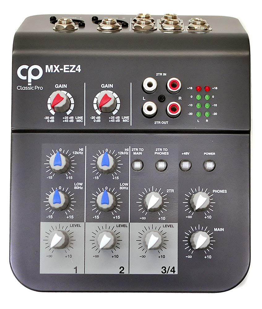 Аналоговый микшер CLASSIC PRO Аналоговый микшер MX-EZ4