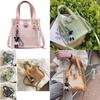 Stylish Pvc Transparent Jelly Bag For Women Fashionable Crossbody Bag Versatile Shoulder Tote