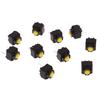 10Pcs Mute Button Silent Switch Micro Mouse Button Switch