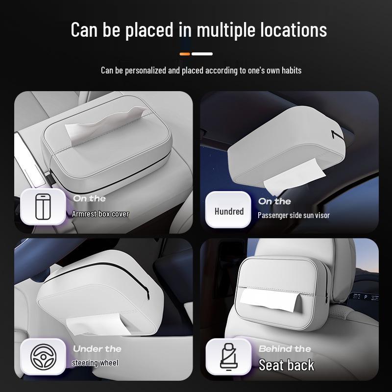 BYD Leopard Titanium 3 Car Armrest Tissue Holder - Original 25 Version