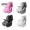 Гладкие, без заусенцев Художественные Скульптуры 3D Печатные Фигурки Кролика и Девочки Статуэтки Кроликов