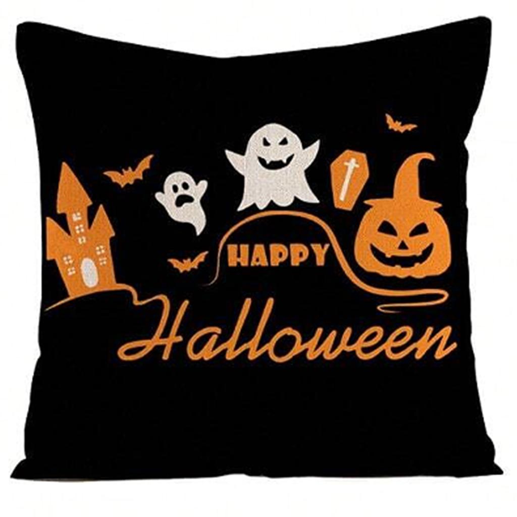 1 шт. Хэллоуин тыква призрак летучая мышь паутина декоративная наволочка, фермер наволочка наволочка, украшение для дивана