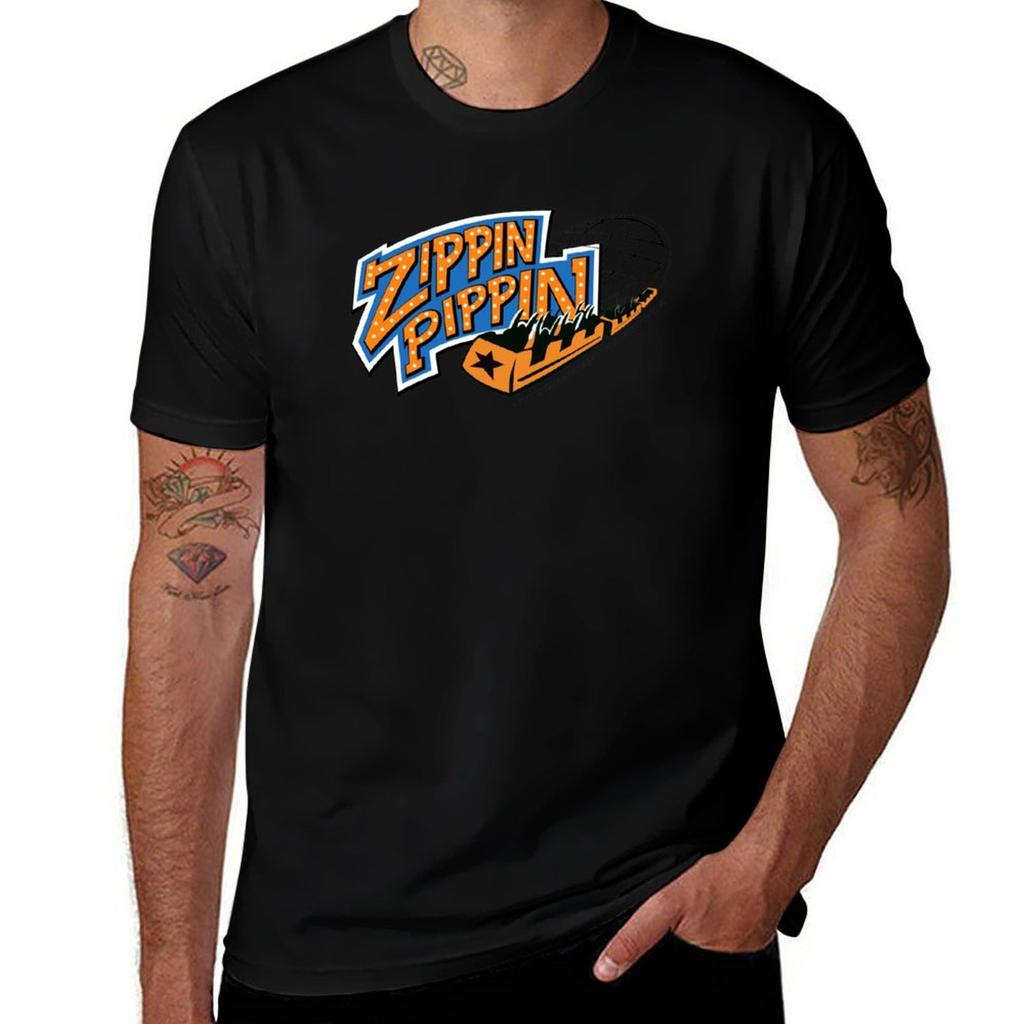 Zippin Pippin Tshirt Cotton T Shirts High Quality T Shirt Unisex Designer T Shirts Cotton 100 Tshirt
