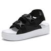 (WMNS) PUMA Платформа Шлепанцы YLM 19 'Черный Белый' Женские 369424-01