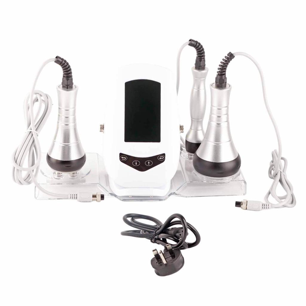 40K Vacuum Ultrasonic Body Slimming Machine Cavitation RF Weight Loss Beauty MachineUK Plug 110~240V