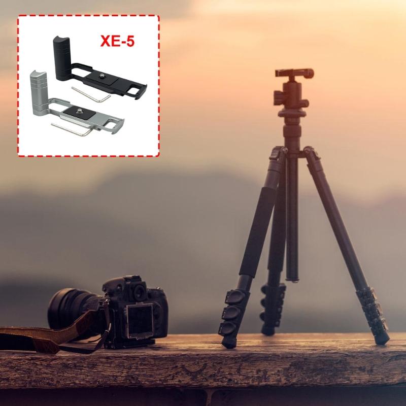 Быстросъемный L-кронштейн для камеры XE5 Рукоятка для руки Боковая ручка Алюминиевая конструкция Простое крепление Легкий доступ к батарее