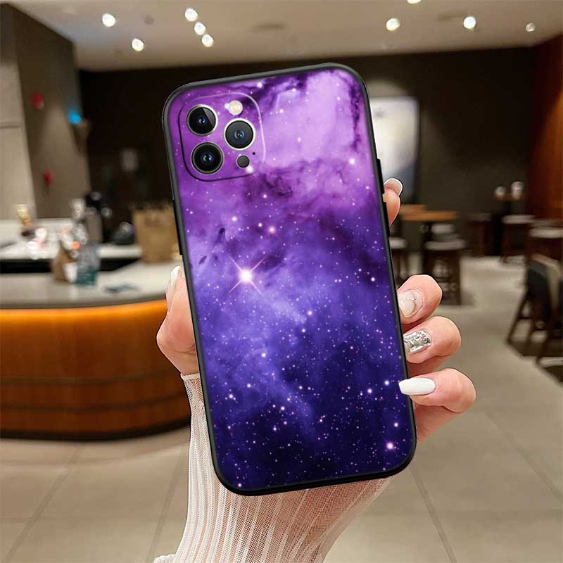UP43 Purple Space Star New High-End Shell Phone Case for Xiaomi Poco F8 M4 M5 M6 M7 X3 X6 X7 Pro GT NFC Ultra