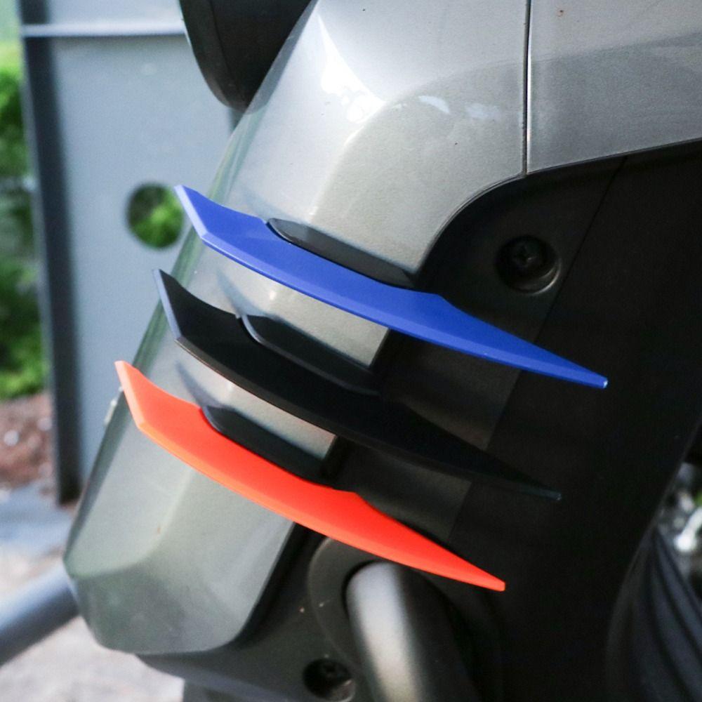 Shield Decor Sticker Fixed Wind Wing Windshield Motorbike Decoration Motorcycle Front Fairing