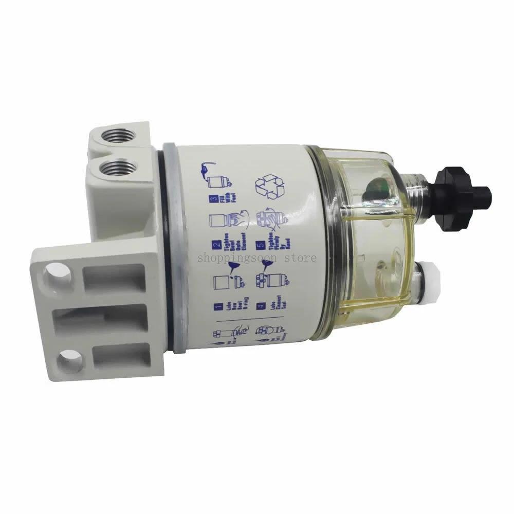 Фильтр-сепаратор топлива/воды R12T для двигателя Racor 140R 120At S3240 Npt Zg1/4-19 Автомобильные детали Полный комбинированный фильтр