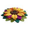 3D Flower Floor Mat Absorbent Large Flower Area Rug Non-Slip Bathroom