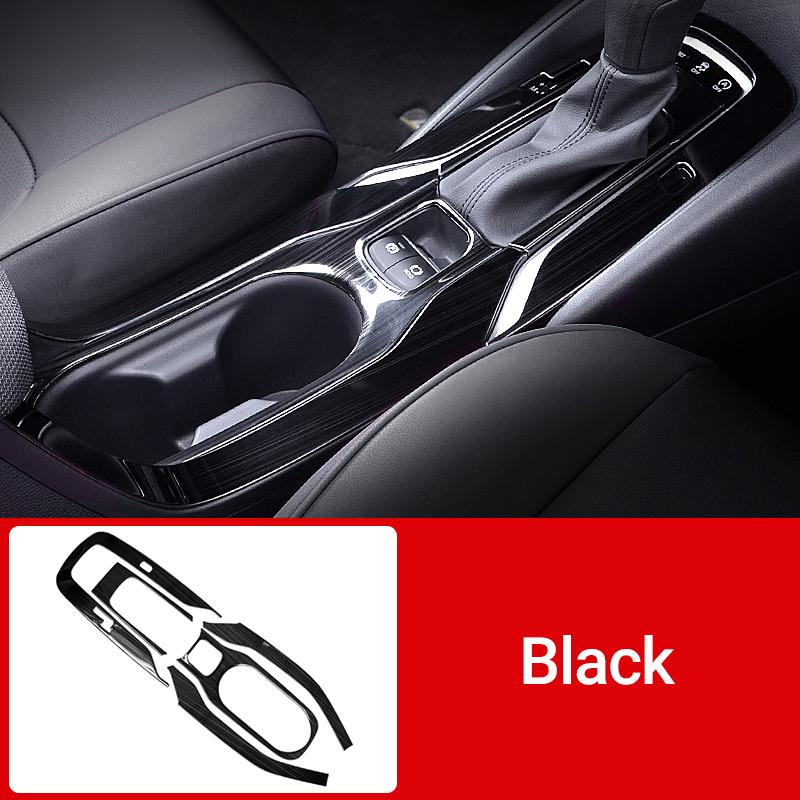 Для Toyota Corolla Cross XG10 2021 2022 2023 Гибридный автомобиль из нержавеющей стали Внутренняя коробка переключения передач Панель Крышка Отделка Рама Аксессуары