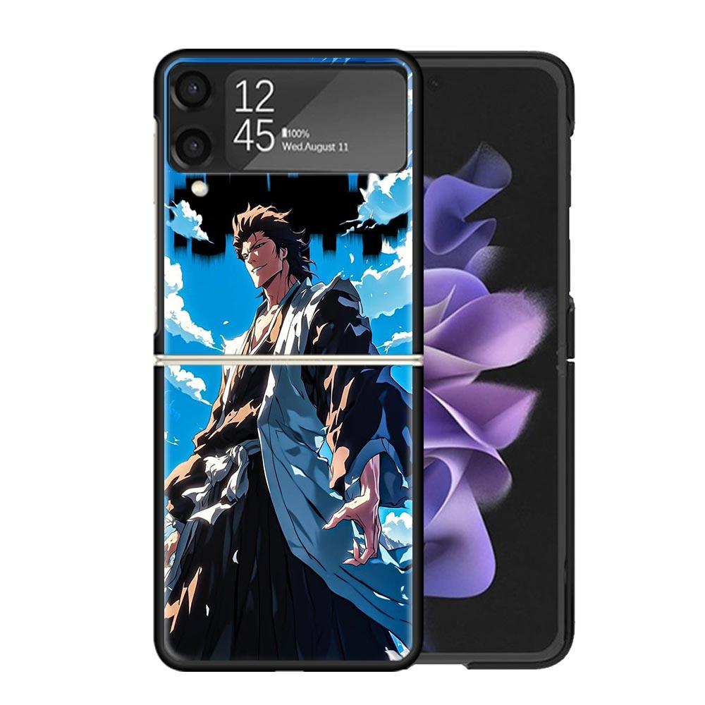 Айзен Соуске Блич Чехлы Для Samsung Galaxy Z Flip 4 5 6 7 3 Z Flip7 Flip6 Flip4 Flip5 Flip3 5G Жесткие Ударопрочные Fundas Чехол G