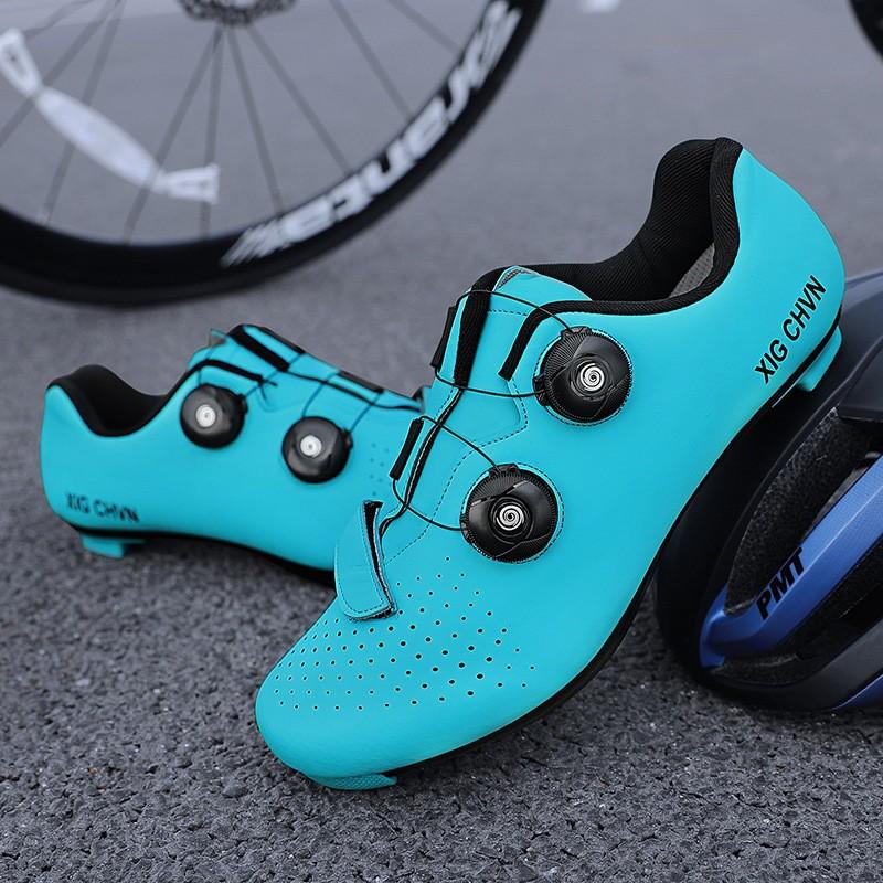 Unisex Cycling Shoes Road Mountain Bikes Breathable Anti-Slip Shock Absorbing With Stiff Sole