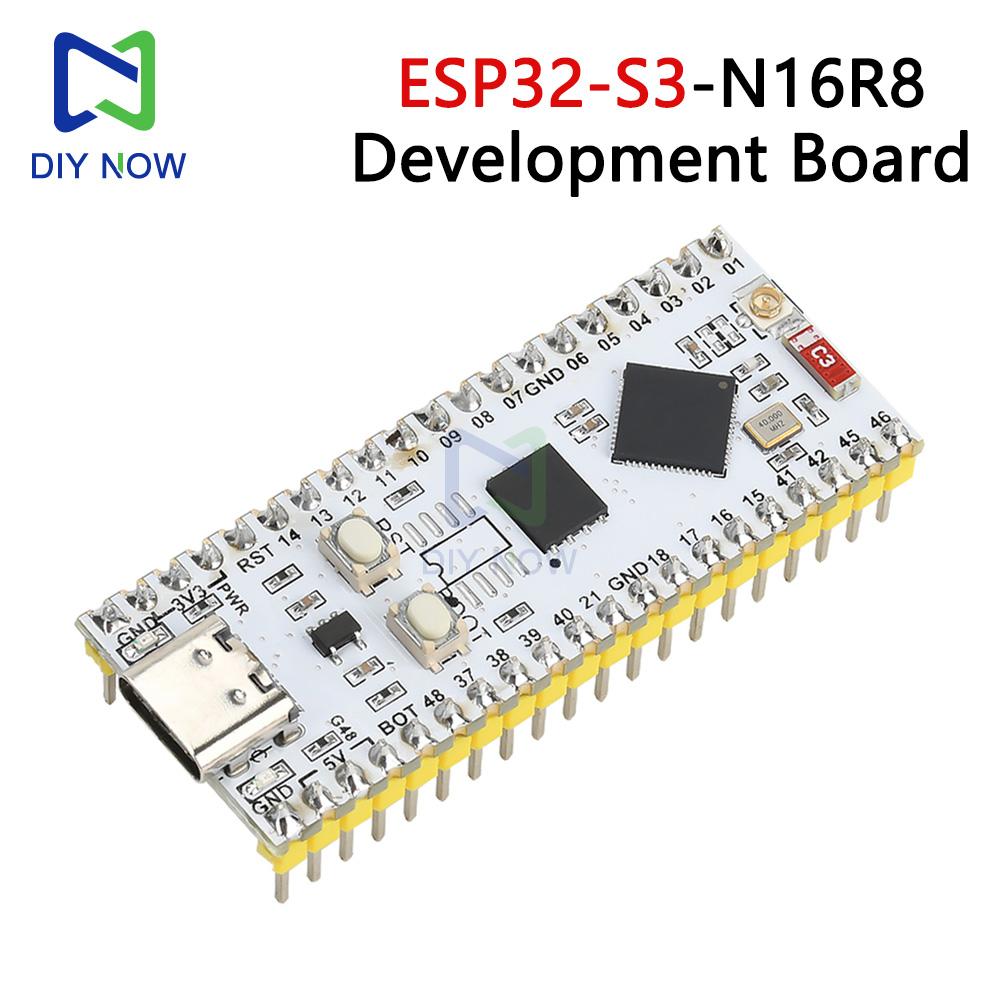 Плата разработки ESP32-S3 NANO Wi-Fi Bluetooth Модуль ESP32-S3-N16R8 Керамическая антенна на плате Порт Type C Порт для внешней антенны
