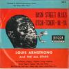 7-дюймовая пластинка ЛУИ АРМСТРОНГА - Basin Street Blues / Otchi-tchou-ni DEP9 DECCA Япония Джаз Б/У