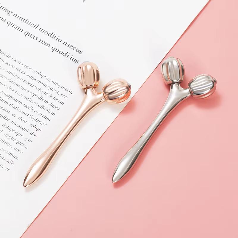 Массажер для лица Lift Face 3D Roller Massager Тонкий массажный инструмент для тела Массажеры в форме Y Средства по уходу за кожей Массажер для шеи с вращением на 360 градусов