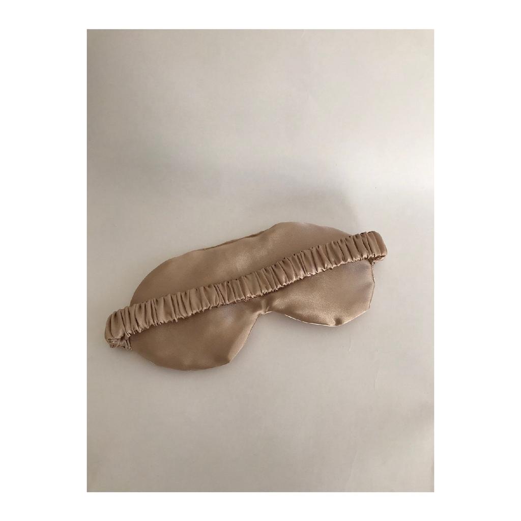 Атласные черные очки для сна/повязка на глазу