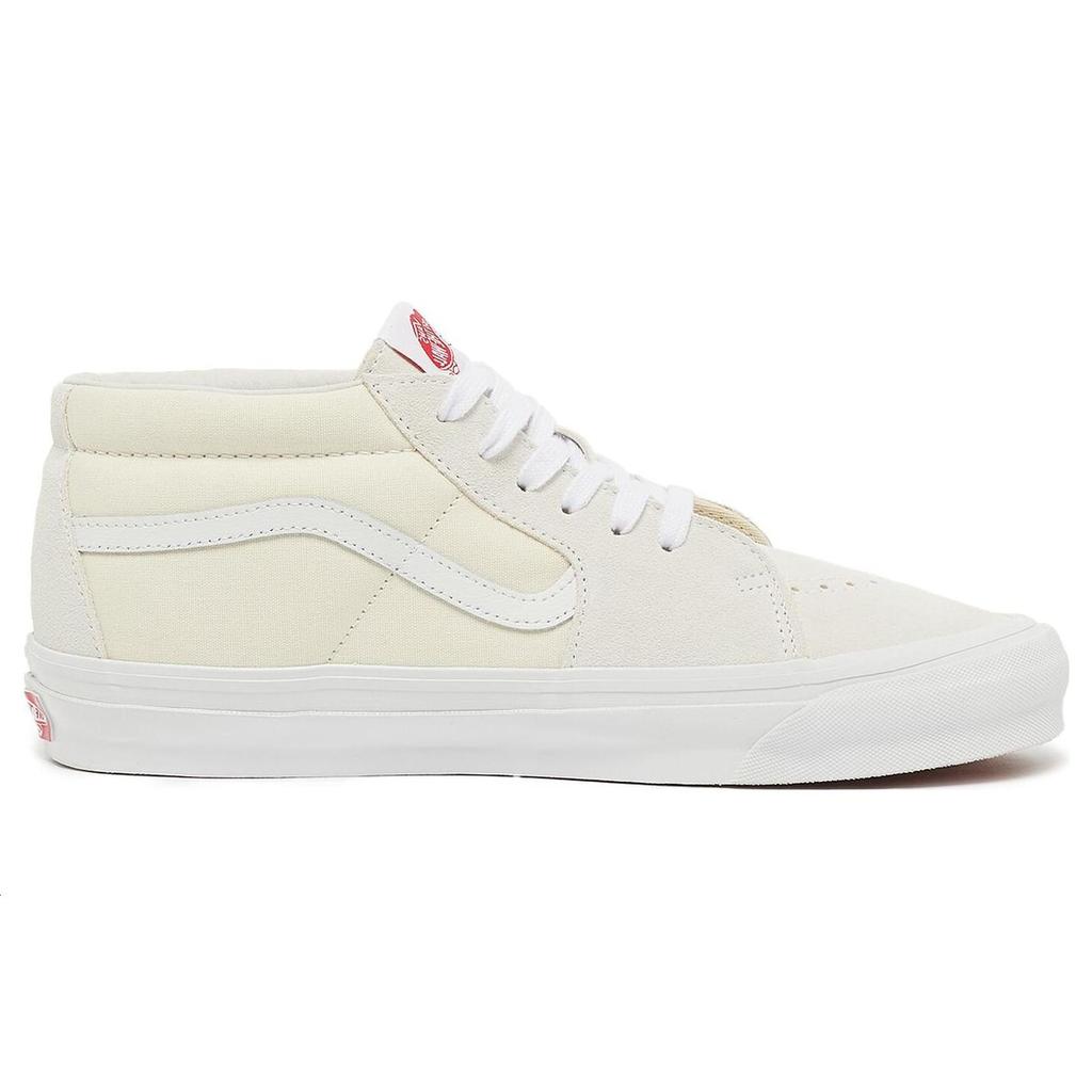 Vans Кроссовки унисекс OG Sk8-Mid LX цвета слоновой кости белые VN0A4BVCWWW