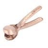 Stainless Steel Chestnut Cutter Tool Rose Gold Cross Shaped Comfortable Grip Easy Operation