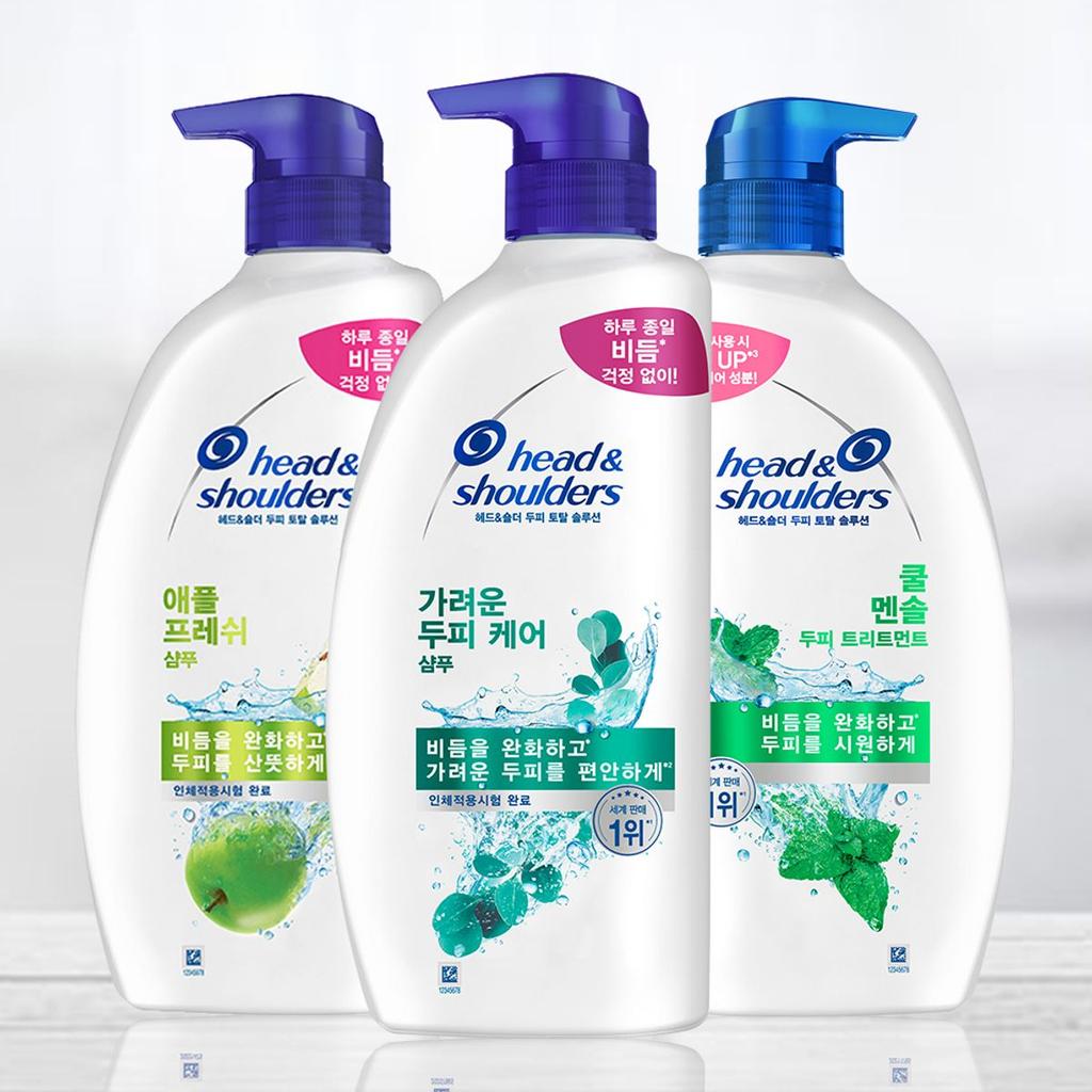 Shampoo/Treatment 850ml, 800ml (3 pieces)