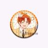 Hetalia World Stars 32 58 мм Аниме Ручная работа Круглая брошь Изысканные эмалированные булавки для лацкана в подарок Одежда Шляпа Рюкзак Аксессуар