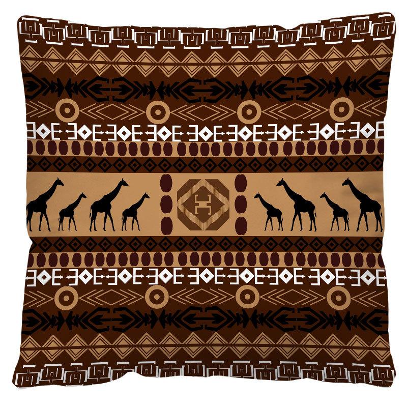 Чехол для подушки с геометрическим принтом, декоративная наволочка в этническом стиле, диван, домашний декор, наволочка из персиковой кожи
