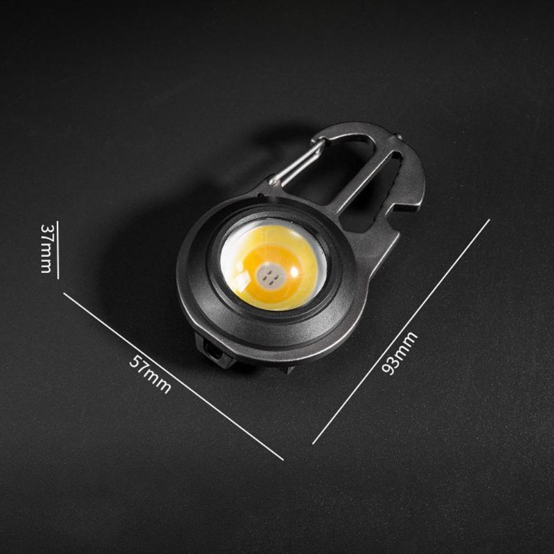 Ультра маленький мини светодиодный светящийся маленький фонарик брелок сильный свет ультра легкий портативный фонарик