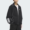 Adidas Woven Logo Color Block Sports Casual Long Sleeve Jacket Men Jackets Black KC3920