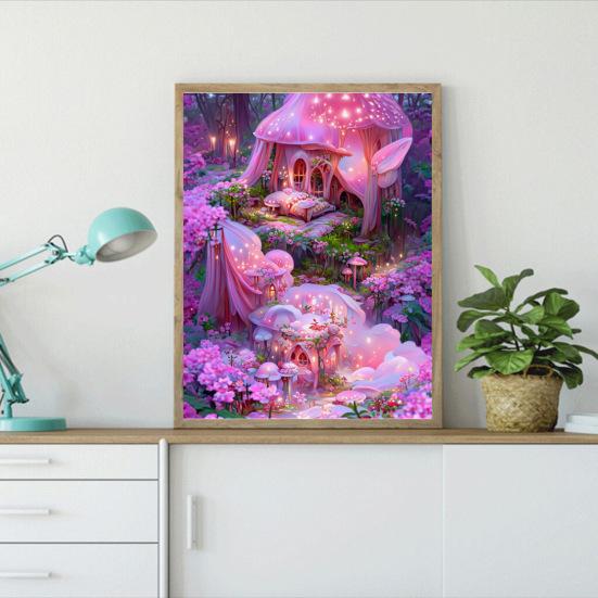 Пейзаж Diamond Artest Stream радость релаксация улучшение координации DIY мозаика украшение для вышивки подарок