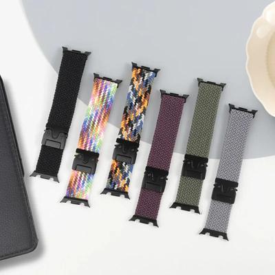 Плетеный нейлоновый ремешок для Samsung Galaxy Watch 8 40 мм 44 мм Эластичный спортивный ремешок для Galaxy Watch 8 Classic 46 мм Аксессуары для часов