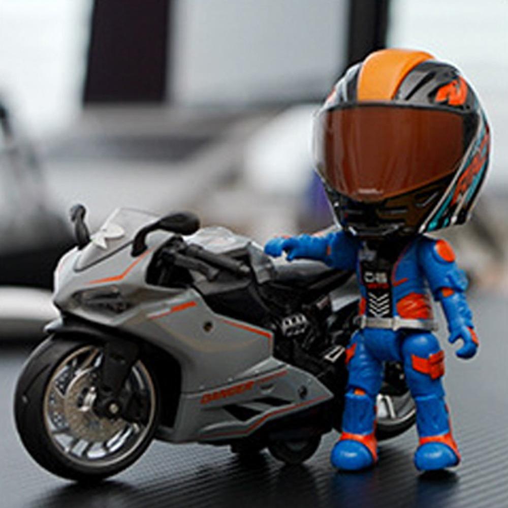 Movable Limbs Transform Motorcycle Toy Action Figure Movable Figurine Model Auto Decor