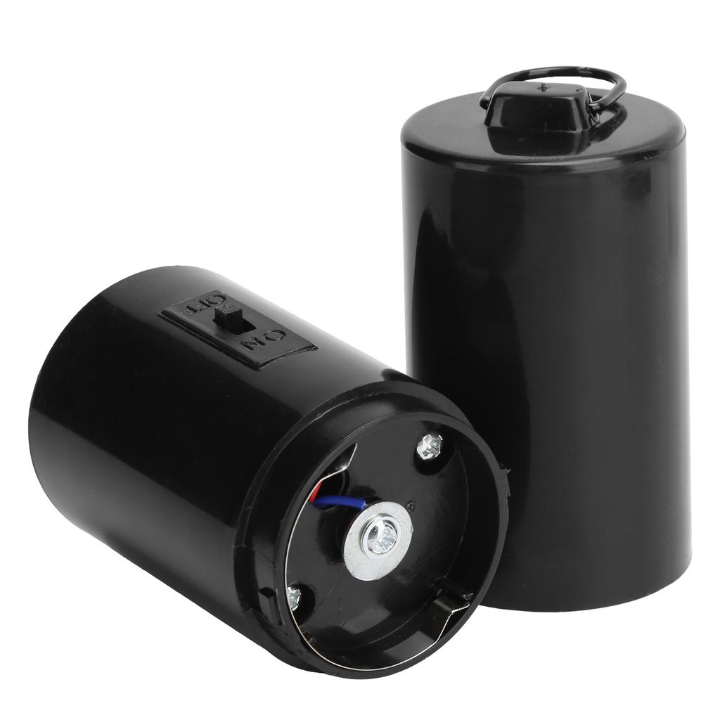 Подвесной черный вращающийся двигатель для колокольчиков, мобильный аксессуар для садового декора на батарейках