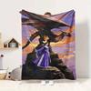 Dragon Battle Flannel Blanket Throw Blanket Soft Warm Sofa Bed Camping Home Decor Unique Christmas Gift Cs92282