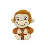 Curious George TOY STYLE Wool-Like Plush Toy, 18cm Mini Size, Office Decor, 11874