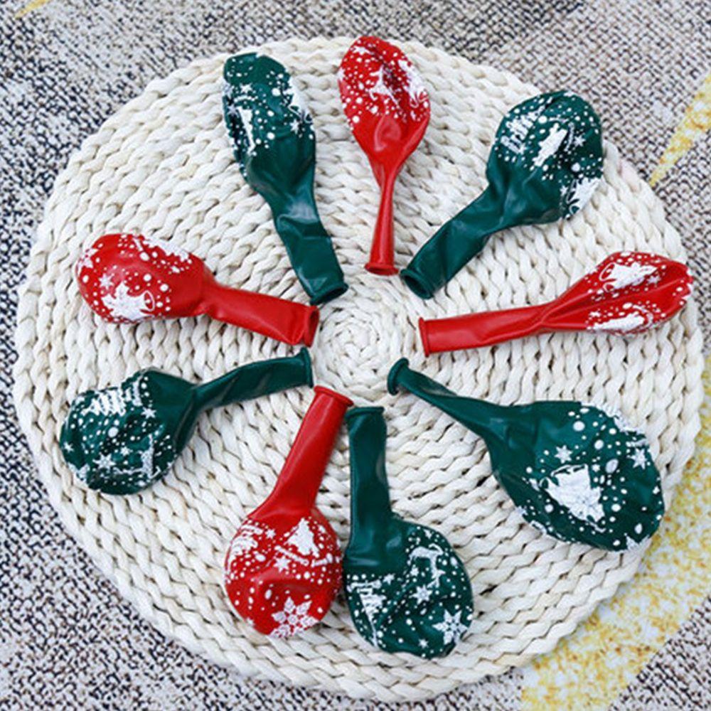 Рождественские латексные шары Золотые зеленые шары Конфетти Воздушные рождественские елки День рождения Детская вечеринка Украшения Свадебные принадлежности