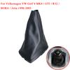 Car Gear Shift Knob Lever Pen Gaitor Boot Cover Case For Volkswagen VW 1999-2004 Golf 4 IV MK4 GTI R32 Bora Jetta Interior Replacement Parts