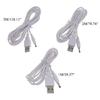 Запасной USB-кабель питания 5 В, быстрая зарядка, USB на 3,5 мм x 1,35 мм, адаптер-разъем