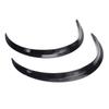 2Pcs Car Car SUV Off-road Fender Flare Wheel Wide Arch Protector Stripe Lip Body Kit Auto Exterior for Car Black Rubber