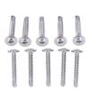 100 шт. Саморезы с крестообразным шлицем, винты с головкой под шайбу, крепежные элементы из нержавеющей стали 410, 4,8x32 мм 100 шт.