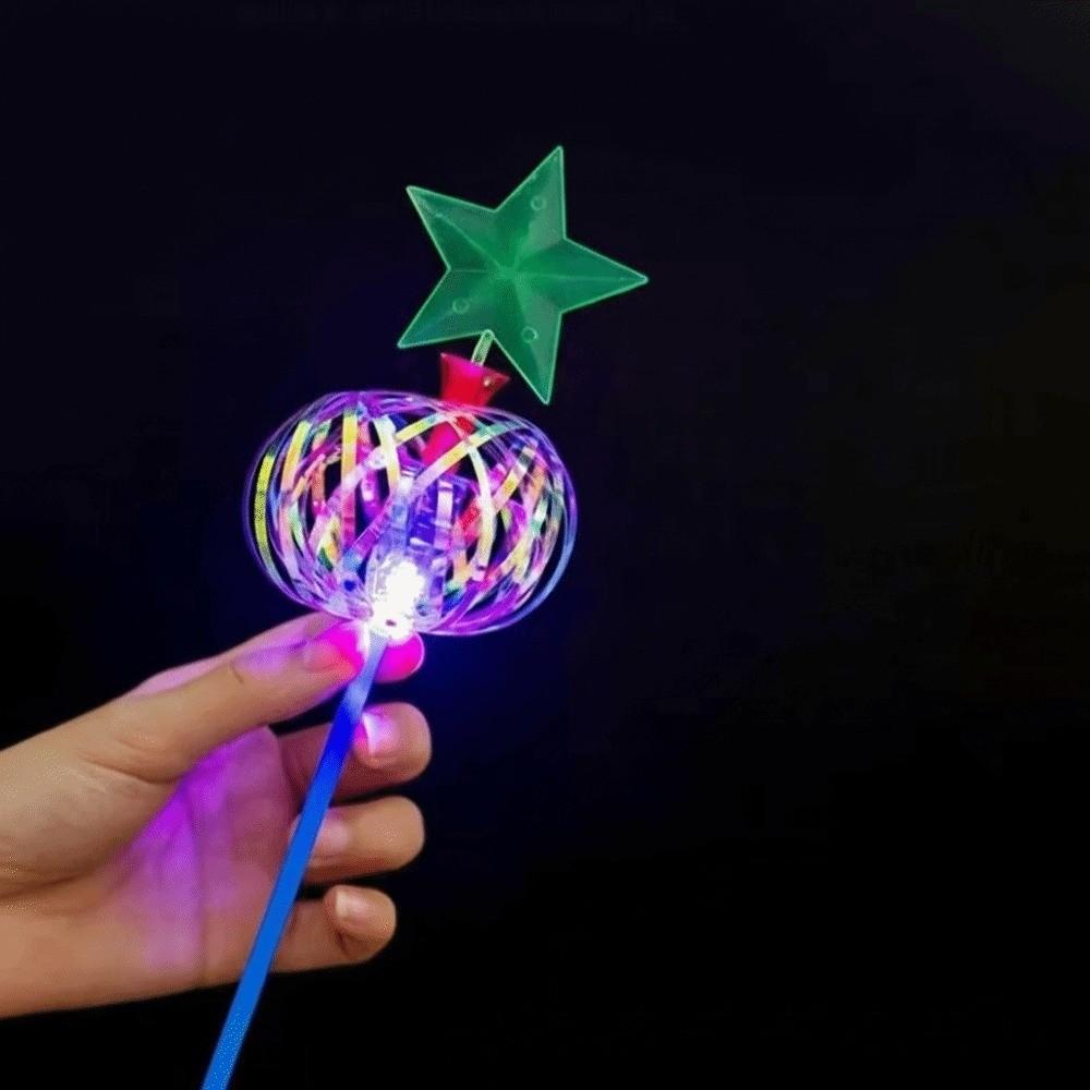 Colorful Luminous Magic Stick Shining Light Light Wand Stick New LED Bubble Wand Entertainment