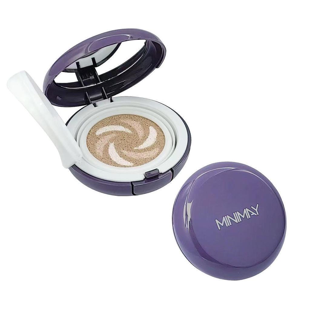 Воздушный кушон BB крем натуральный осветляющий консилер контроль жирности водостойкая стойкая жидкая основа повседневная косметика женская мода макияж