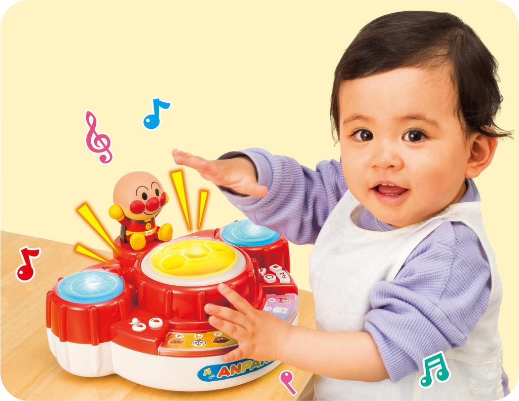 AGATSUMA Anpanman Shining Doremifa Magical Bongo Рекомендуется для детей от 8 месяцев и старше