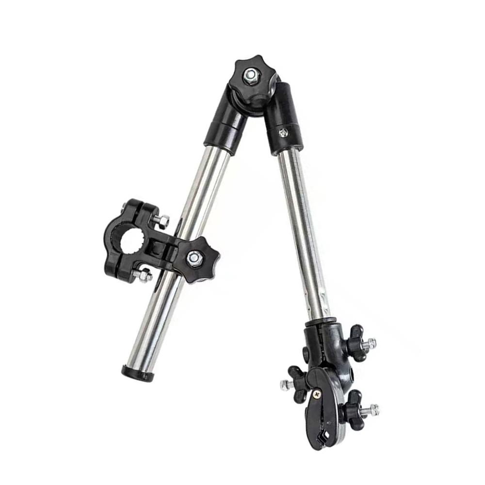 Держатель для зонта, регулируемый зажим для зонта для детской коляски, электромобиля, велосипеда